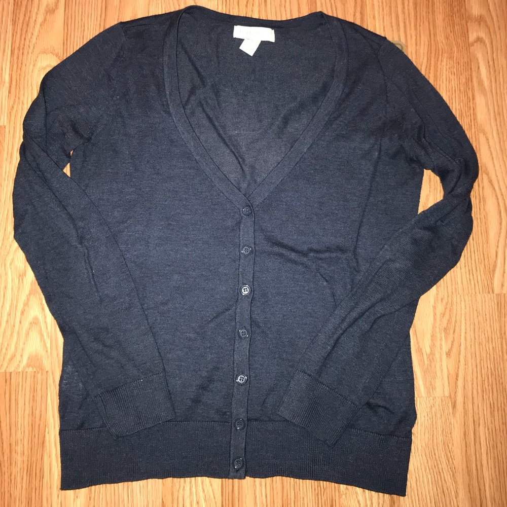 Forever 21 Navy Cardigan